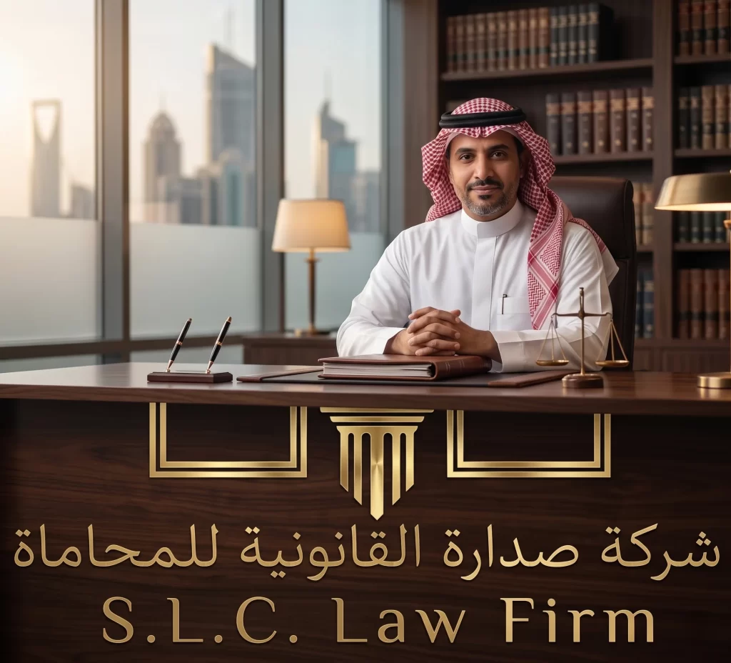 أفضل محامي في المدينة المنورة يجلس في مكتبه بـ شركة صدارة القانونية للمحاماة لتقديم الاستشارات وتأسيس الشركات